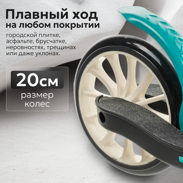 Изображение товара Самокат городской Ricos Dart JSCT1 (голубой)