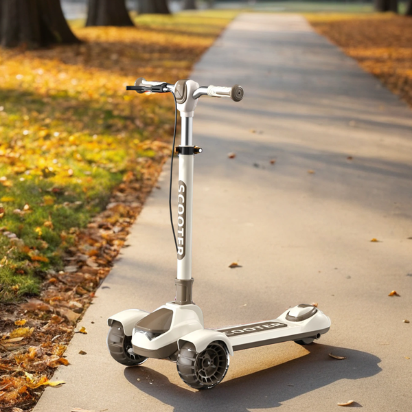 Изображение товара Самокат детский Ricos Flash JSCK612 (бежевый/коричневый)