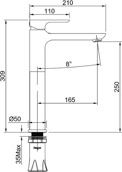 Изображение товара Смеситель Raglo R03.15.09