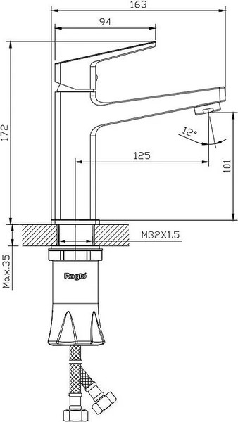 Изображение товара Смеситель Raglo R30.10