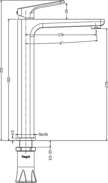 Изображение товара Смеситель Raglo R51.15.09