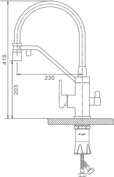 Изображение товара Смеситель Raglo R85.62.09