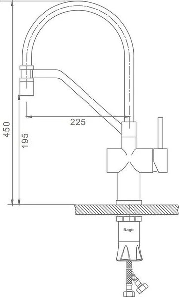 Изображение товара Смеситель Raglo R86.41.05