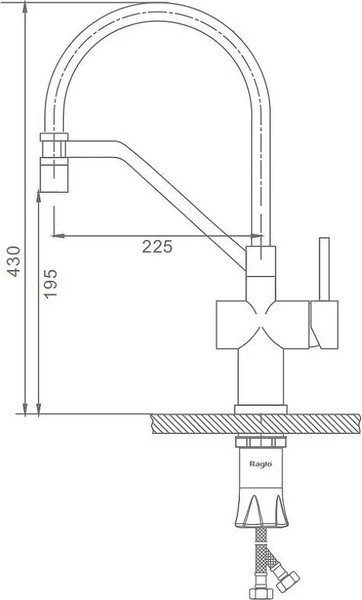 Изображение товара Смеситель Raglo R86.41.03