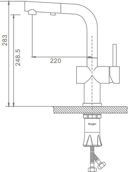 Изображение товара Смеситель Raglo R86.49.05