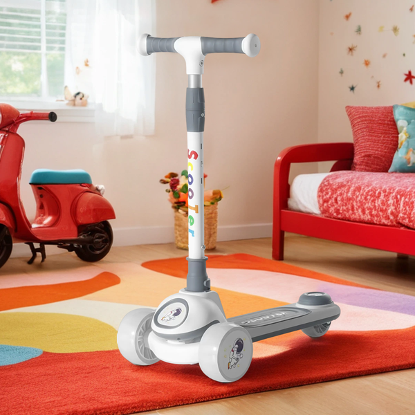 Изображение товара Самокат детский Ricos LilStar JSCL668A (белый/серый)