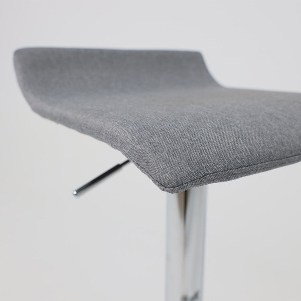 Изображение товара Стул барный AksHome Slim (серая ткань XC188-5/хром)