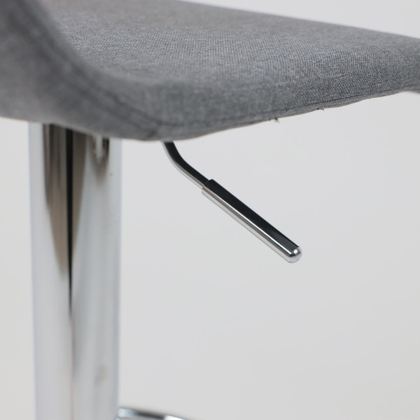 Изображение товара Стул барный AksHome Slim (серая ткань XC188-5/хром)