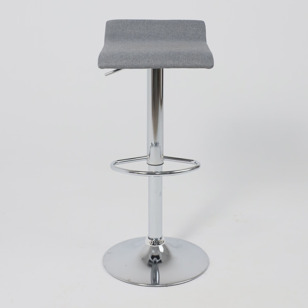 Изображение товара Стул барный AksHome Slim (серая ткань XC188-5/хром)