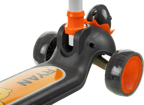 Изображение товара Самокат детский Ricos Wave JSCW108 (серый/оранжевый)