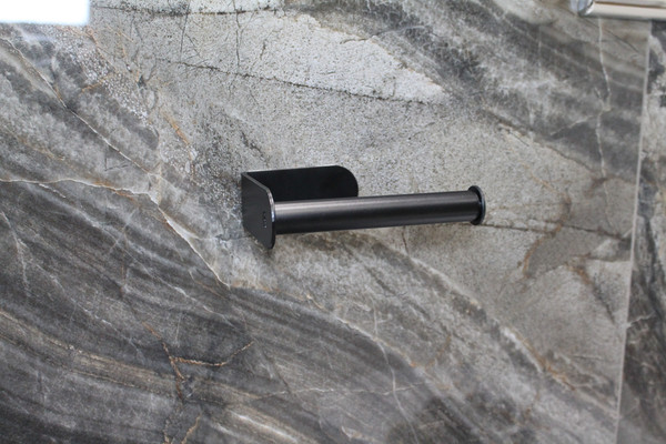 Изображение товара Держатель для туалетной бумаги Caspian 90041 (черный)