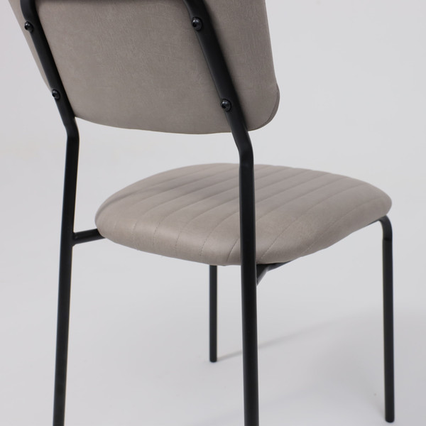 Изображение товара Стул AksHome Rain (ткань, бежевый винтажный 878-66/черный)