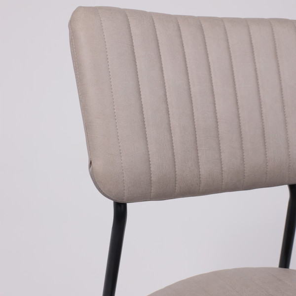 Изображение товара Стул AksHome Rain (ткань, бежевый винтажный 878-66/черный)