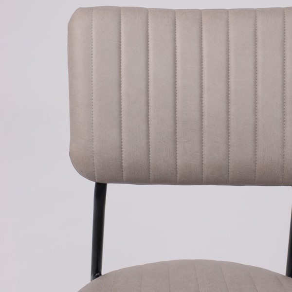 Изображение товара Стул AksHome Rain (ткань, бежевый винтажный 878-66/черный)