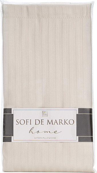Изображение товара Наволочка Sofi de Marko Тиффани 50x70 / Нав-тиф-50x70крм (кремовый)