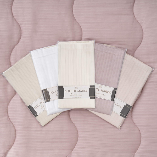 Изображение товара Наволочка Sofi de Marko Тиффани 50x70 / Нав-тиф-50x70крм (кремовый)