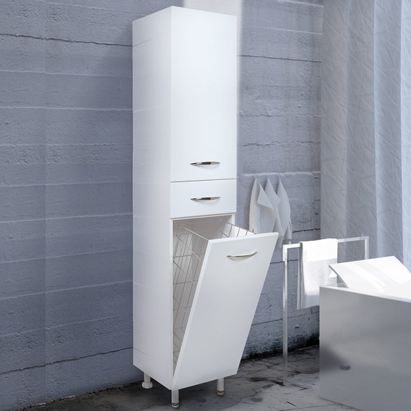 Изображение товара Шкаф-пенал для ванной Onika Модерн 26.17 L с корзиной (402606)