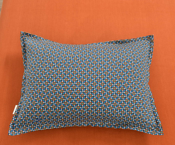 Изображение товара Комплект постельного белья Sofi de Marko Ахиллес Сатин 2x / 2x-5563 (синий)