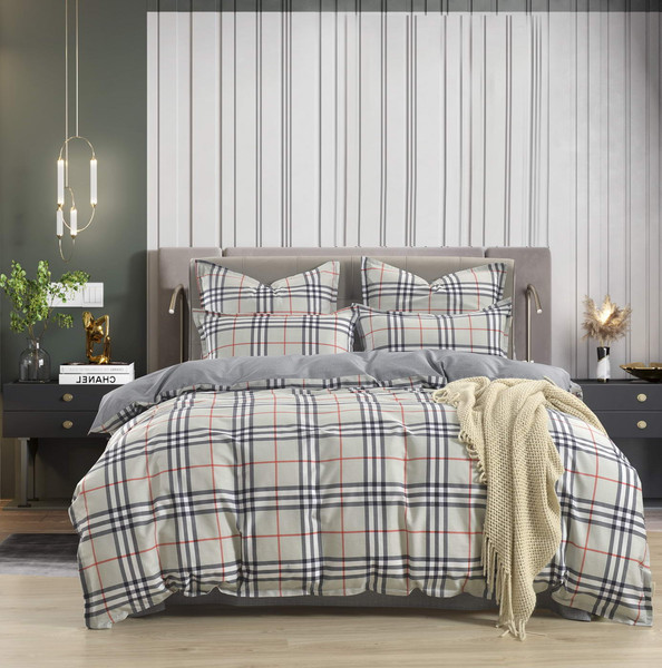 Изображение товара Комплект постельного белья Sofi de Marko Урмас Сатин 2x / 2x-5579 (серый)