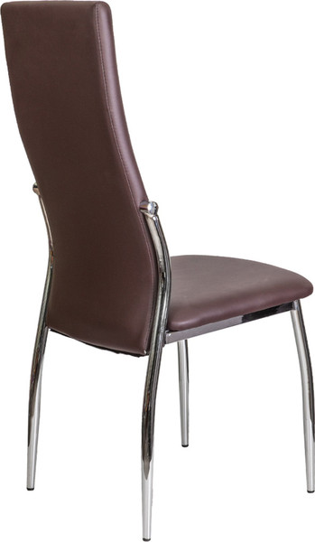 Изображение товара Стул AksHome Denver (экокожа, коричневый PU 607/хром)