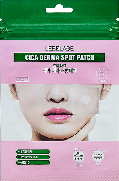 Изображение товара Маска-патч для лица Lebelage Cica Derma Spot Patch (40шт)