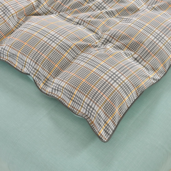 Изображение товара Комплект постельного белья Sofi de Marko Лавр Сатин Евро 4н / Евро-5683 (зеленый)