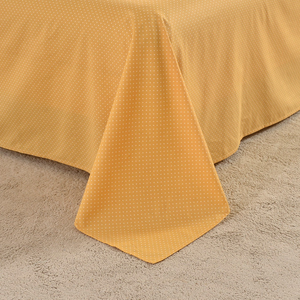 Изображение товара Комплект постельного белья Sofi de Marko Лавр Сатин Евро 4н / Евро-5687 (оранжевый)