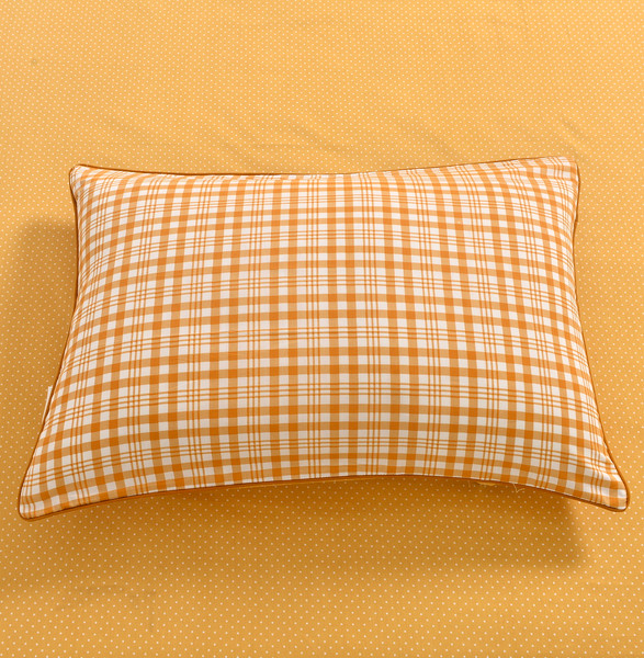 Изображение товара Комплект постельного белья Sofi de Marko Лавр Сатин Евро 4н / Евро-5687 (оранжевый)