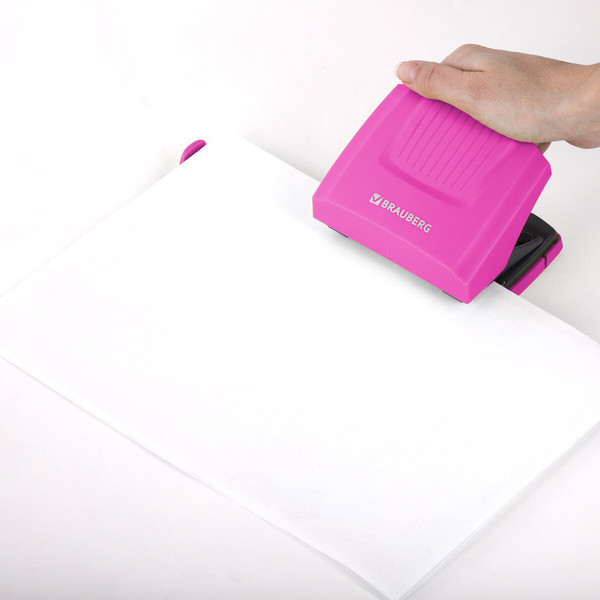 Изображение товара Дырокол Brauberg 272745 (маджента/черный)