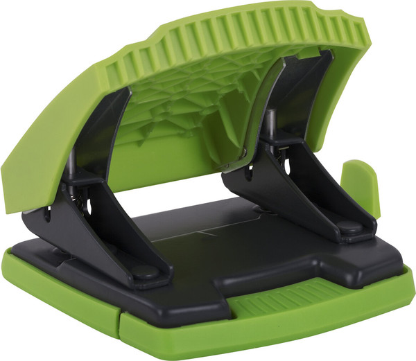 Изображение товара Дырокол Brauberg 272746 (зеленый/черный)