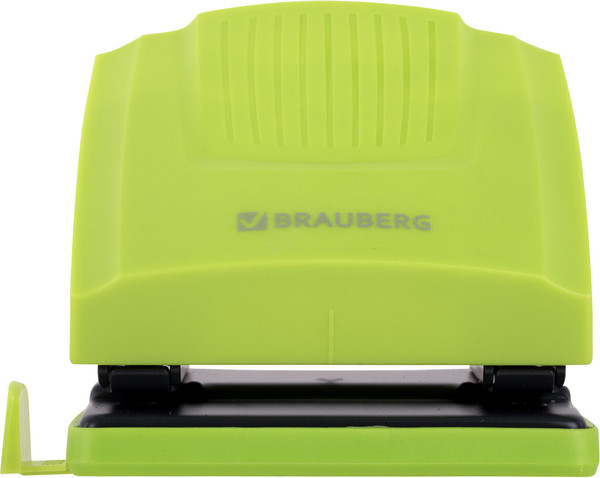 Изображение товара Дырокол Brauberg 272746 (зеленый/черный)