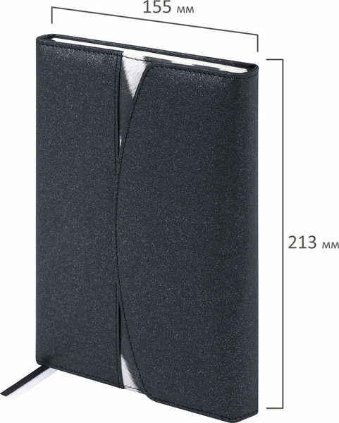 Изображение товара Ежедневник Brauberg 116233 (160л, черный)