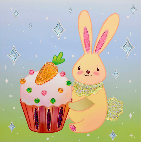 Изображение товара Набор для творчества Каляка-Маляка Яркая мозаика. Зайка ЯМКМ-МЗ