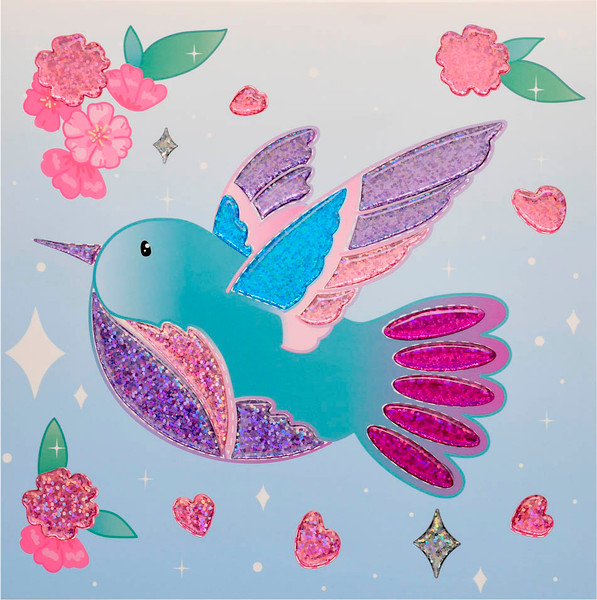 Изображение товара Набор для творчества Каляка-Маляка Яркая мозаика. Птичка ЯМКМ-ПТ