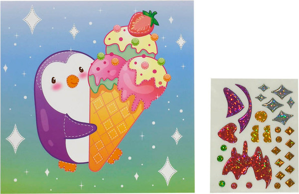 Изображение товара Набор для творчества Каляка-Маляка Яркая мозаика. Пингвин ЯМКМ-МЖ