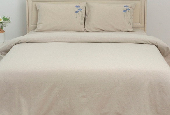 Изображение товара Комплект постельного белья Pole Kvetak (Беларускі лён) 215х153 22С41-ШР/в/у/уп.кор. (330 Васильки 37/сорт 2)