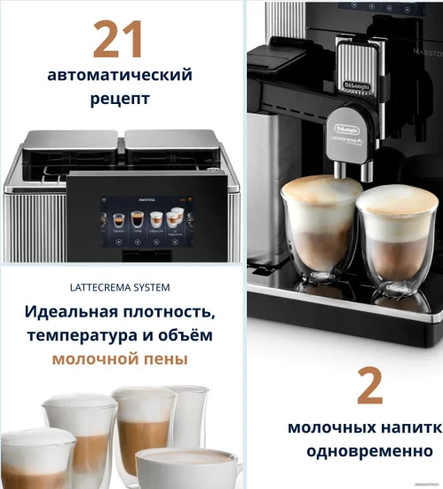 Изображение товара Кофемашина DeLonghi EPAM960.75.GLM