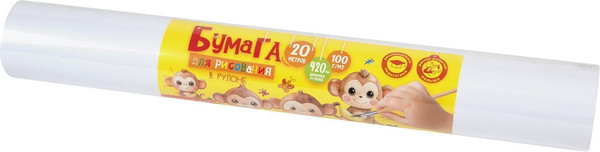 Изображение товара Бумага для рисования Каляка-Маляка БРКМ-РУЛ