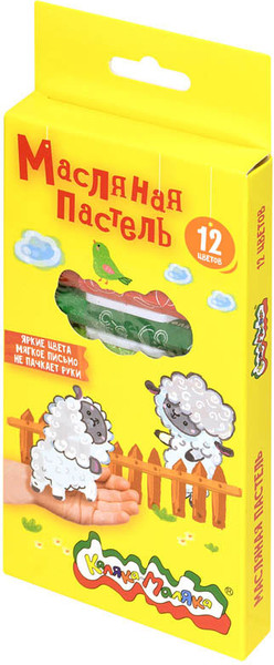 Изображение товара Набор масляной пастели Каляка-Маляка КВПШ12 (12цв)