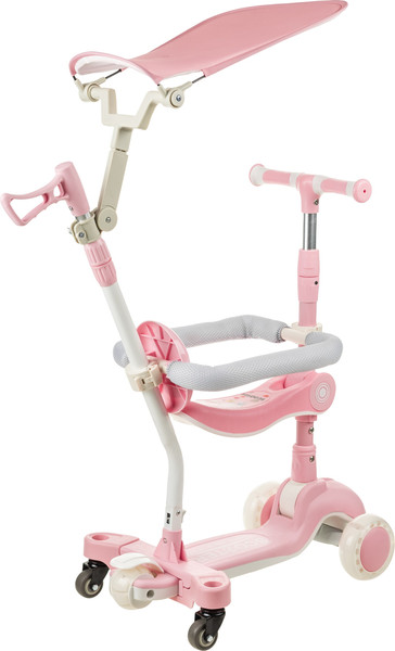 Изображение товара Самокат детский Ricos T-Rex JSCML603B (белый/розовый)