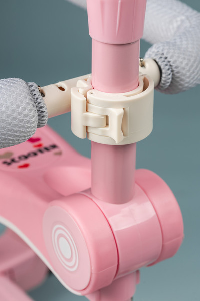 Изображение товара Самокат детский Ricos T-Rex JSCML603B (белый/розовый)