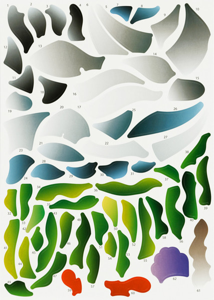 Изображение товара Набор для творчества Три совы Аппликация наклейками. Нежность / АПн_51043