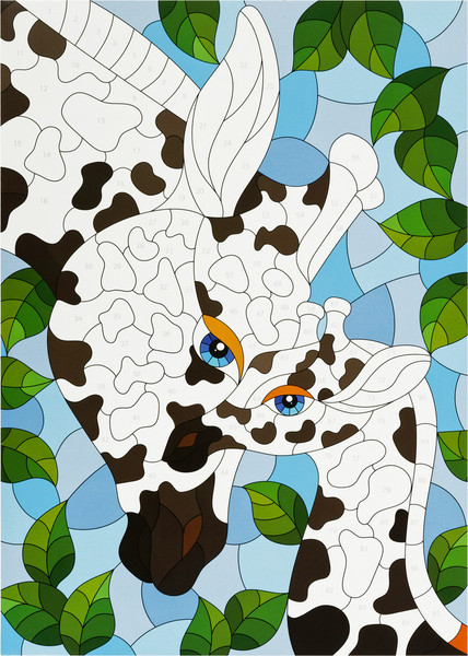 Изображение товара Набор для творчества Три совы Аппликация наклейками. Нежность / АПн_51043