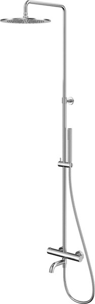 Изображение товара Душевая система со смесителем Whitecross Y1234NIB (брашированный никель)