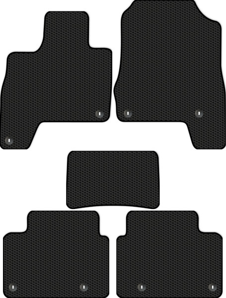 Изображение товара Комплект ковриков для авто Alicosta 2264_1 для Honda Clarity II седан ZC5/ZC4 2015-н.в. (EVA соты, черный)