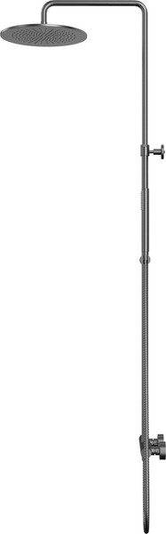 Изображение товара Душевая система со смесителем Whitecross Y1244GM (оружейная сталь)