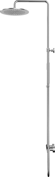 Изображение товара Душевая система со смесителем Whitecross Y1244NIB (брашированный никель)