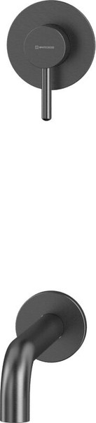 Изображение товара Смеситель Whitecross YSET03GM (оружейная сталь)