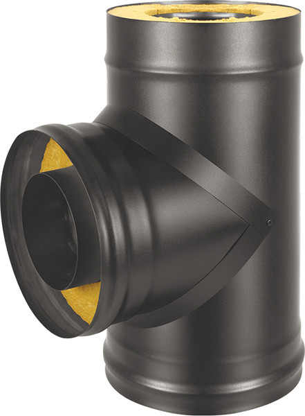 Изображение товара Тройник для труб Везувий AISI 430/0.8мм д.120х200 (черный)