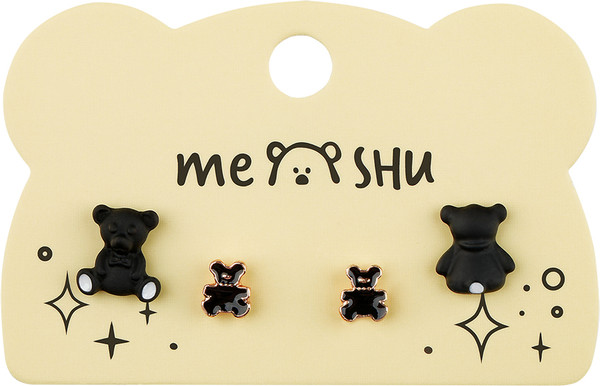 Изображение товара Комплект сережек Meshu Bears / MS_60694